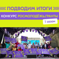 Победа в конкурсе «Росмолодежь. Гранты. 1 сезона» Победа в конкурсе «Росмолодежь. Гранты. 1 сезона».